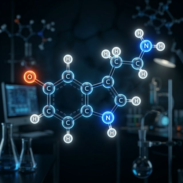 Sérotonine Structure